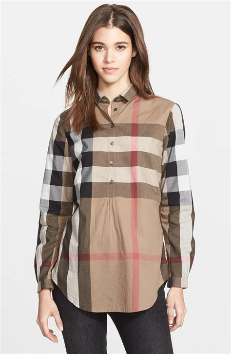 Burberry her signature shirts